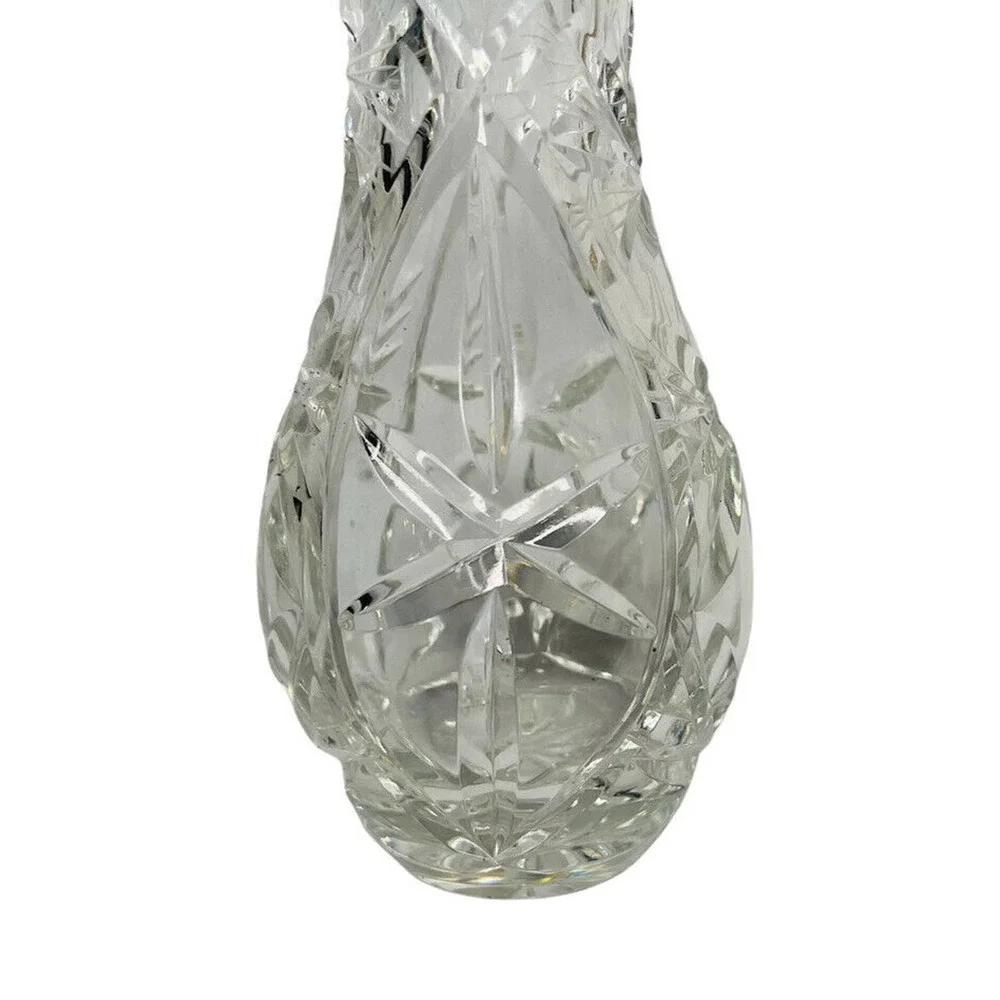 NEW Lead‎ Crystal Flower Vase 6